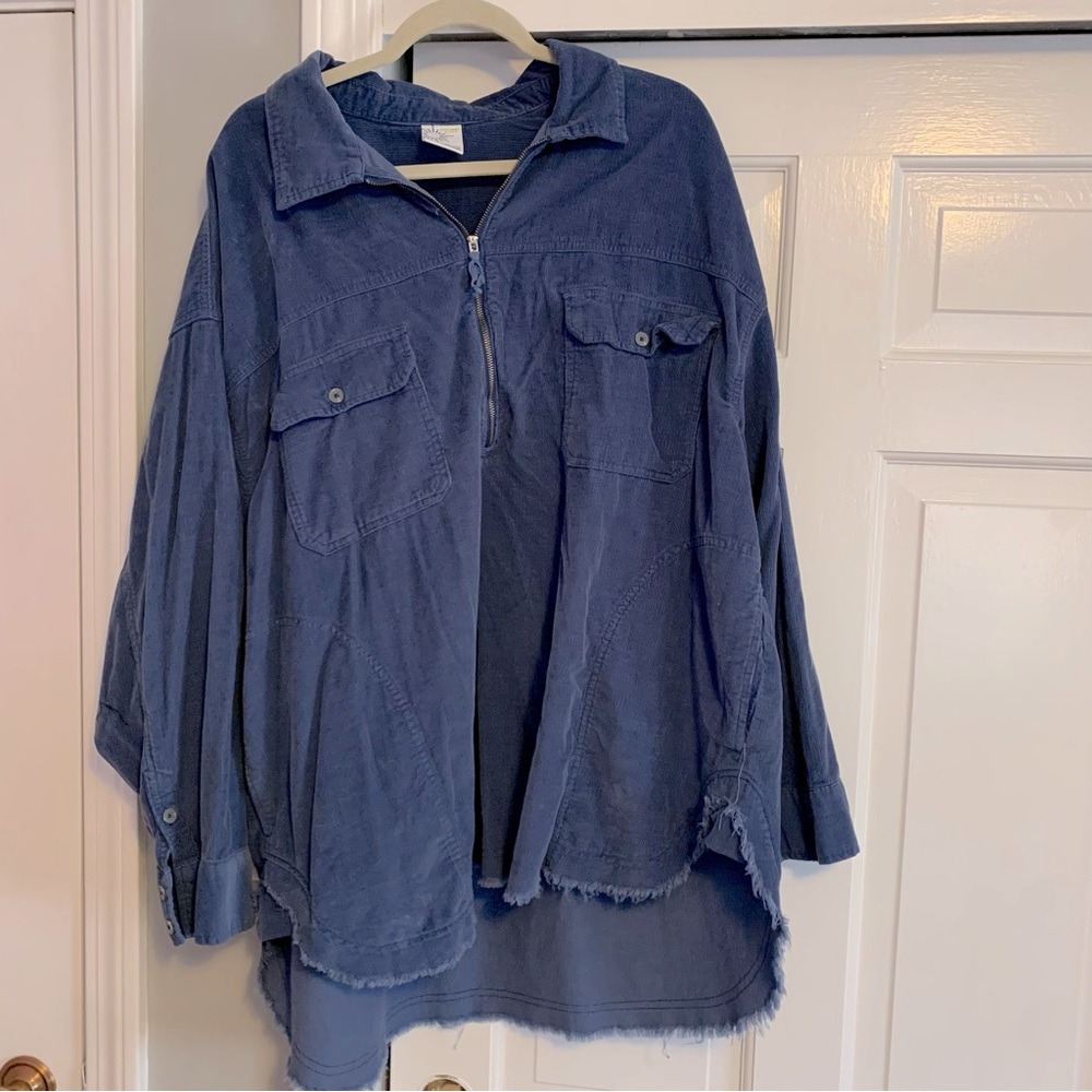 Aerie Offline corduroy quarter zip pullover